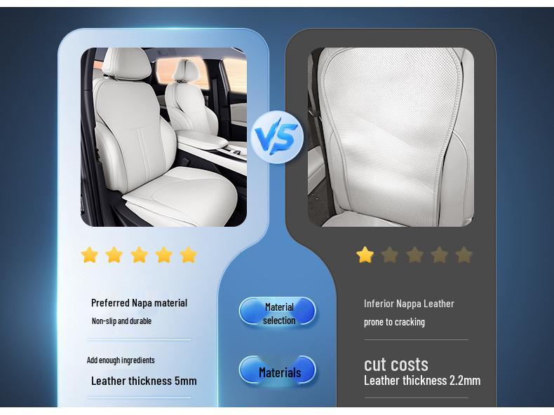 Four-Season Breathable Seat Cushion for Hongqi S9T 25 Models - Car Interior Modification Accessory.