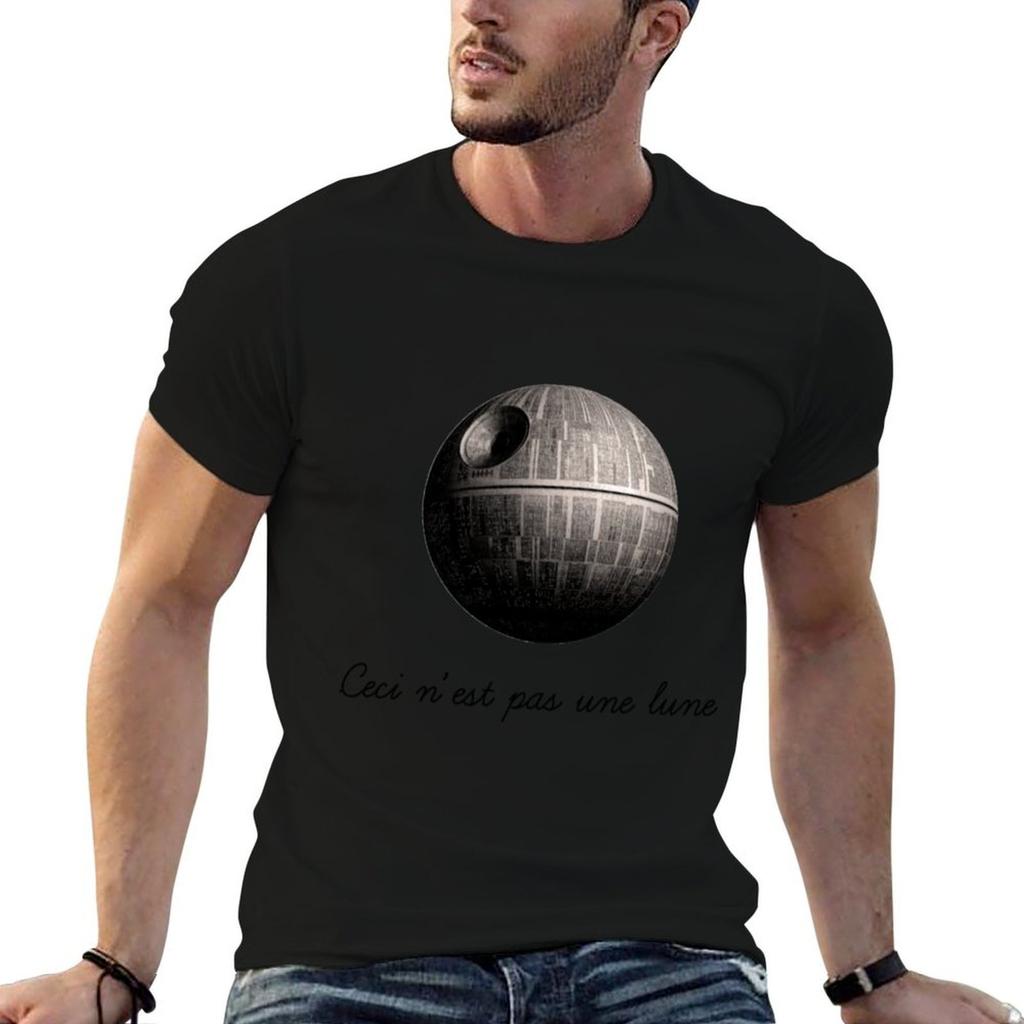 Ceci Nest Pas Une Lune TShirt Unisex t shirt luxury t shirts for Unisex cotton Unisex t shirt cotton high quality Tshirt