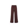 Fleece Long Casual Pants Women Bottoms Brown DV4362-652