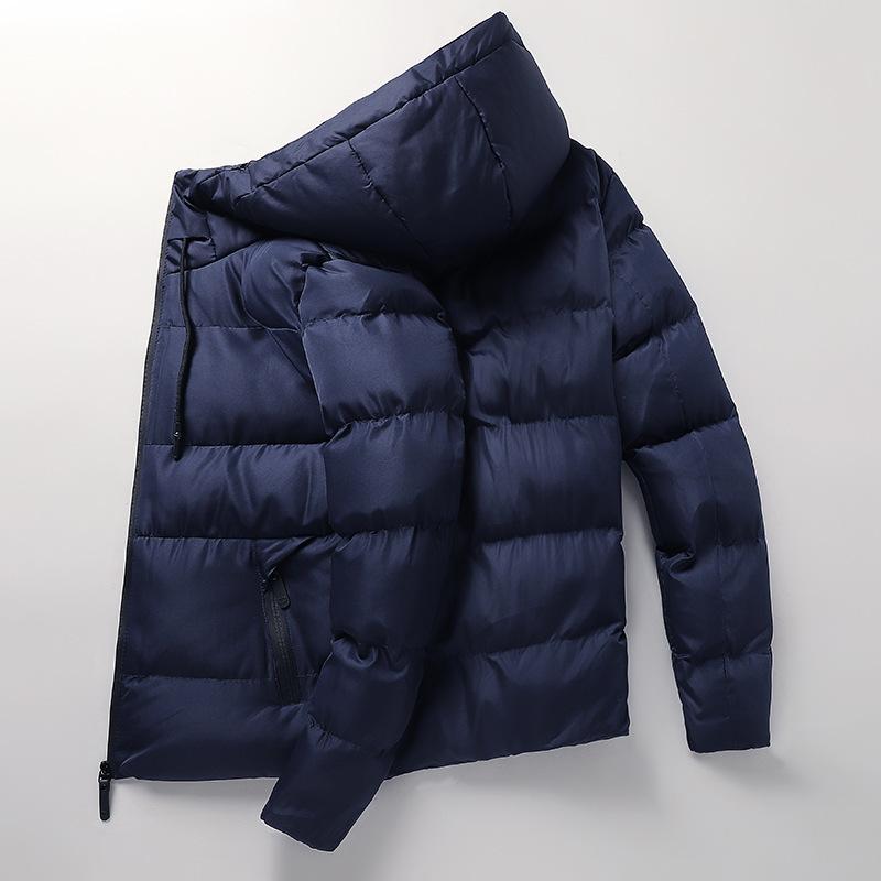 Хлопковое пальто, зима 2022, новый стиль, мужское пуховое хлопковое пальто, повседневное пальто, плюшевая утолщенная хлопковая куртка Zichao
