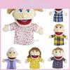 Creative Open Mouth Full Family Hand Puppet Plush Doll Toy For Roleplaying And Storytelling