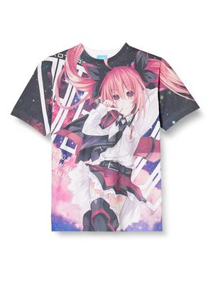 Cospa Date A Live Оригинальная версия Котори Ицука Полная графика БЕЛАЯ футболка M Размер Хлопок