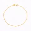 925 Sterling Silver Minimalist Small Beads Thin Chain Bracelets for Women Rose Red Gold Bracelet Party Jewelry Accessories