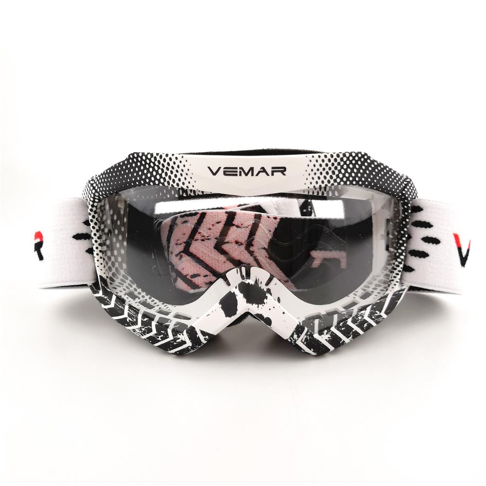 Vemar Мотоциклетные очки для детей, детские очки для гонок на мотоциклах MX MTB, внедорожные мотоциклетные очки для мотокросса, шлем gafas
