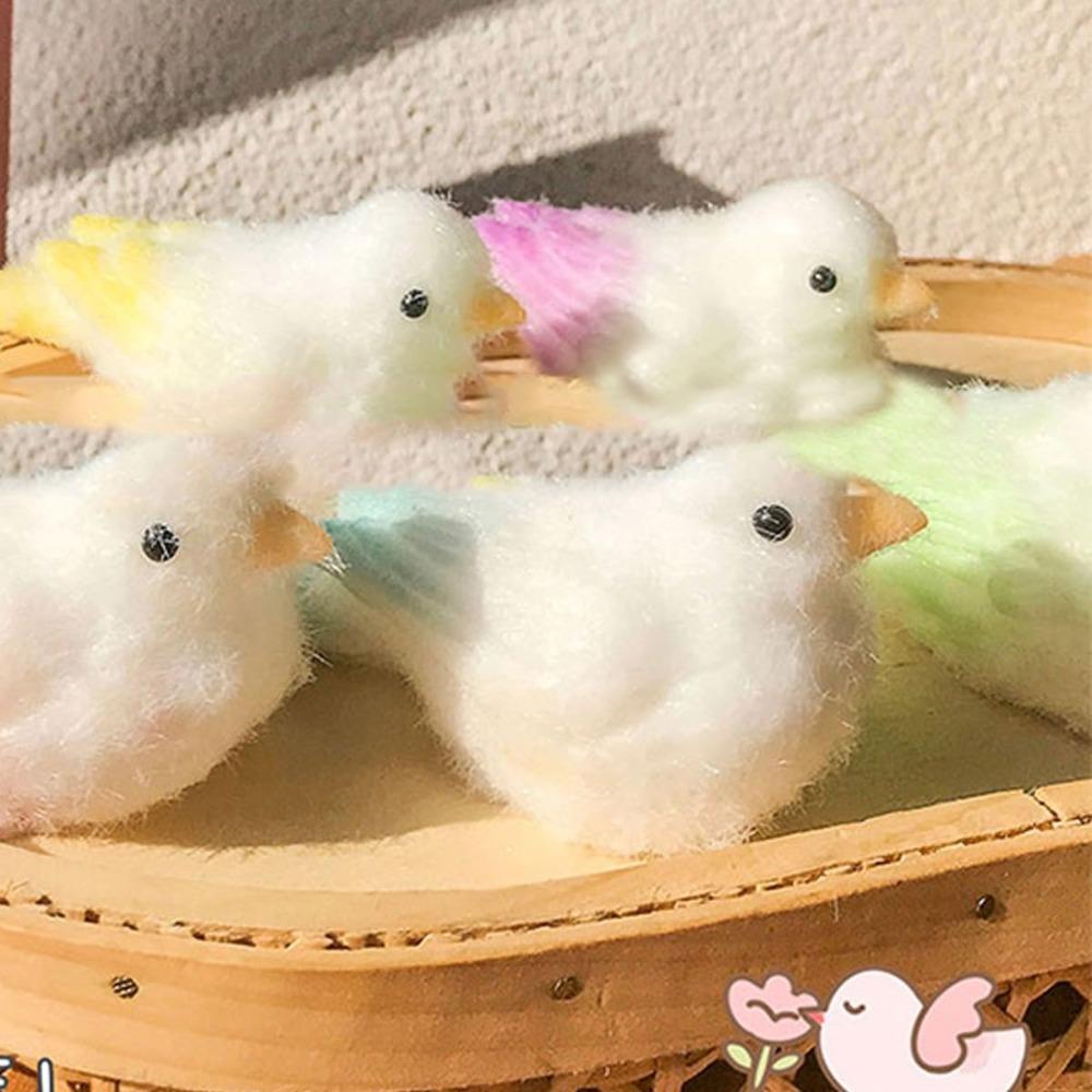 Anti-Stress Bird Squeeze Toys Silicone Parrot Pinch Decompression Toy Birthday Gift