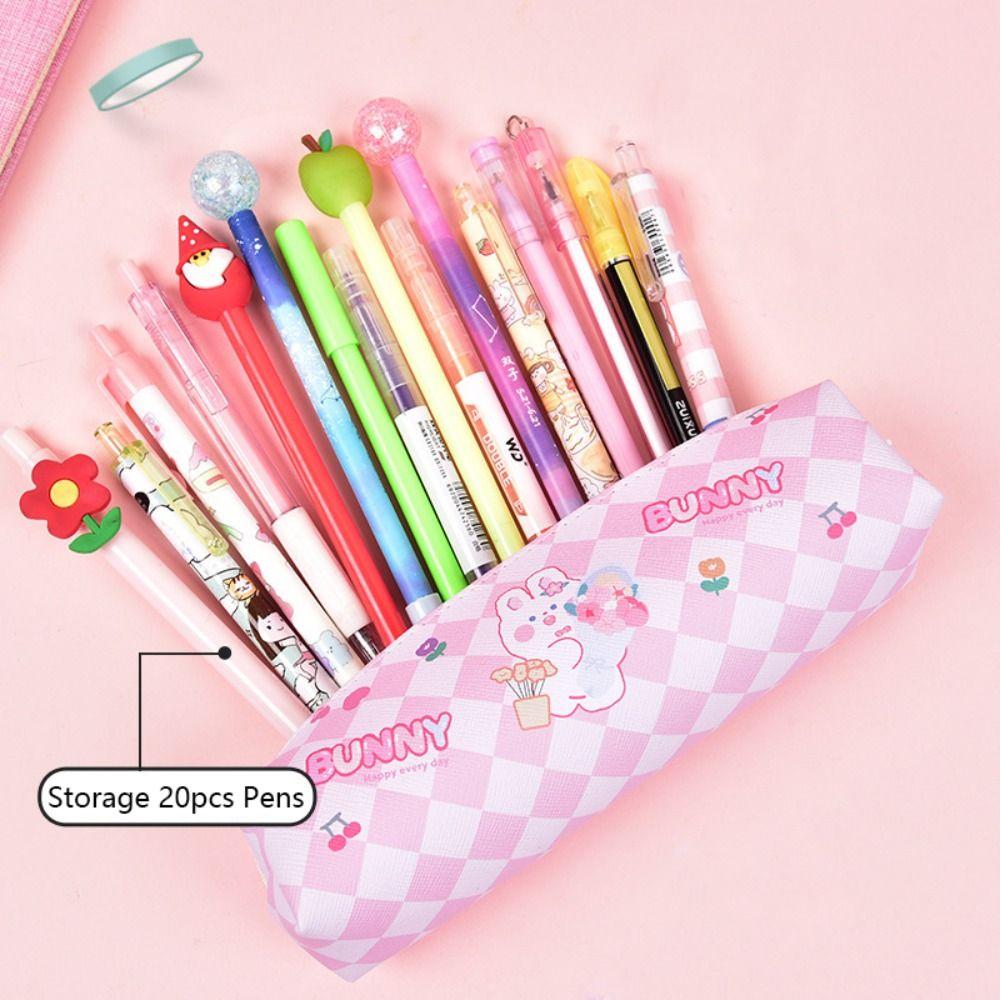 Dirt-proof Pencil Case Waterproof Stationery Bag Multi Functional Pencil Box Gift