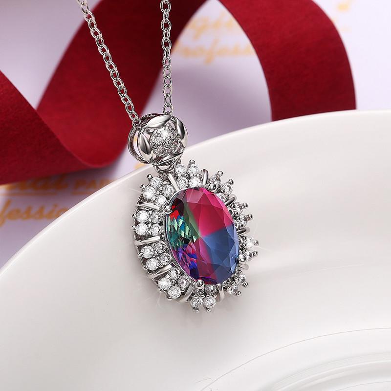 Новая красочная серия ожерелье для женщин, свадебные аксессуары для шеи, высококачественные эстетические украшения