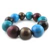 [M9412] - Designer Bracelet 'Amazonia' Blue Brown