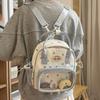New Multifunctional Japanese Girl Backpack Ins Cute and Transparent Painful Bag Spring and Summer Travel Shoulder Bag.