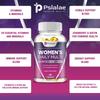 Womens Multivitamin, Daily Multi for Women with Vitamin A, C, D, E, B6, B12, Zinc & Calcium, Energy & Immune Support, Anti-Hair Loss Skin Repair