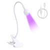 Versatile Gooseneck Nail Dryer Light USB Portable LED Nail Lamp Adjustable with Control Switch UV Curing Light Beauty Shop