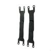 2 Pieces Exercise Bike Pedal Straps Adjustable Length Fix Bands for Home Gym Workout