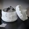 Круглая карусель бетонная подсвечник ароматерапия гипсовый ящик для хранения силиконовая форма гипсовые поделки домашний декор смоляная банка форма