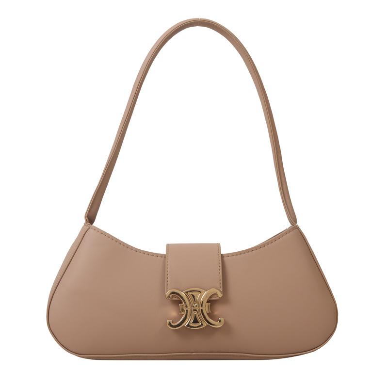 Niche Light Luxury Texture Bag Женская зимняя сумка-подмышка цвета конфеты Темпераментная сумка через плечо для поездок на работу