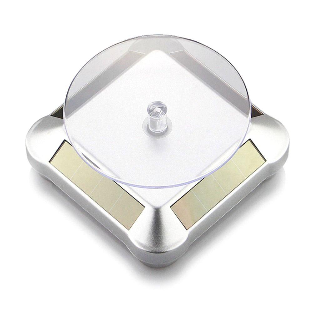 Поворотный стол, автоматическая вращающаяся солнечная подставка для ювелирных изделий, подставка для дисплея, подставка для дисплея, держатель для часов