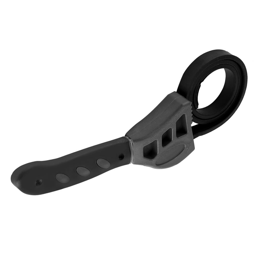 500mm Plastic Strap Wrench Jar Lids Tighten Loosen Plumbing Tool Universal Oil Filter Spanner