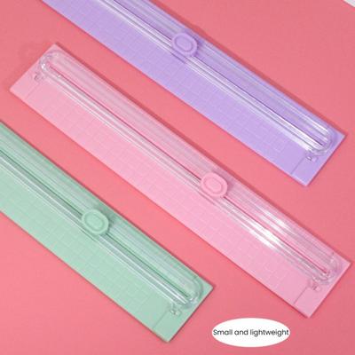 Резак для бумаги Yousheng A3 Прямой Маленький Инструмент для резки бумаги слайдом Портативный Слайсер для бумаги для рукоделия, скрапбукинга, фото, картона, этикеток