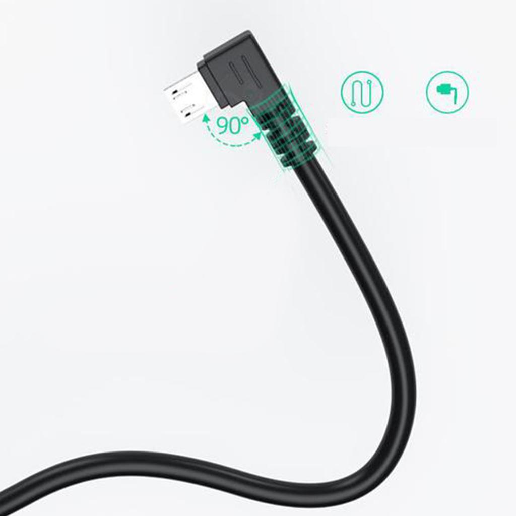 Адаптер-кабель USB 2.0 (папа) на Micro USB (папа) Линия передачи данных Скорость передачи USB 2.0 для ночных светильников Компьютера