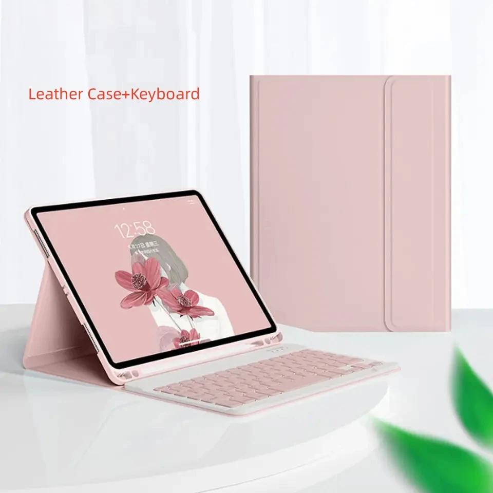 Чехол с клавиатурой для iPad 10-го поколения 10,9 дюйма 2022 года, беспроводной Bluetooth, магнитный, кожаный, для чехла iPad 10 Funda
