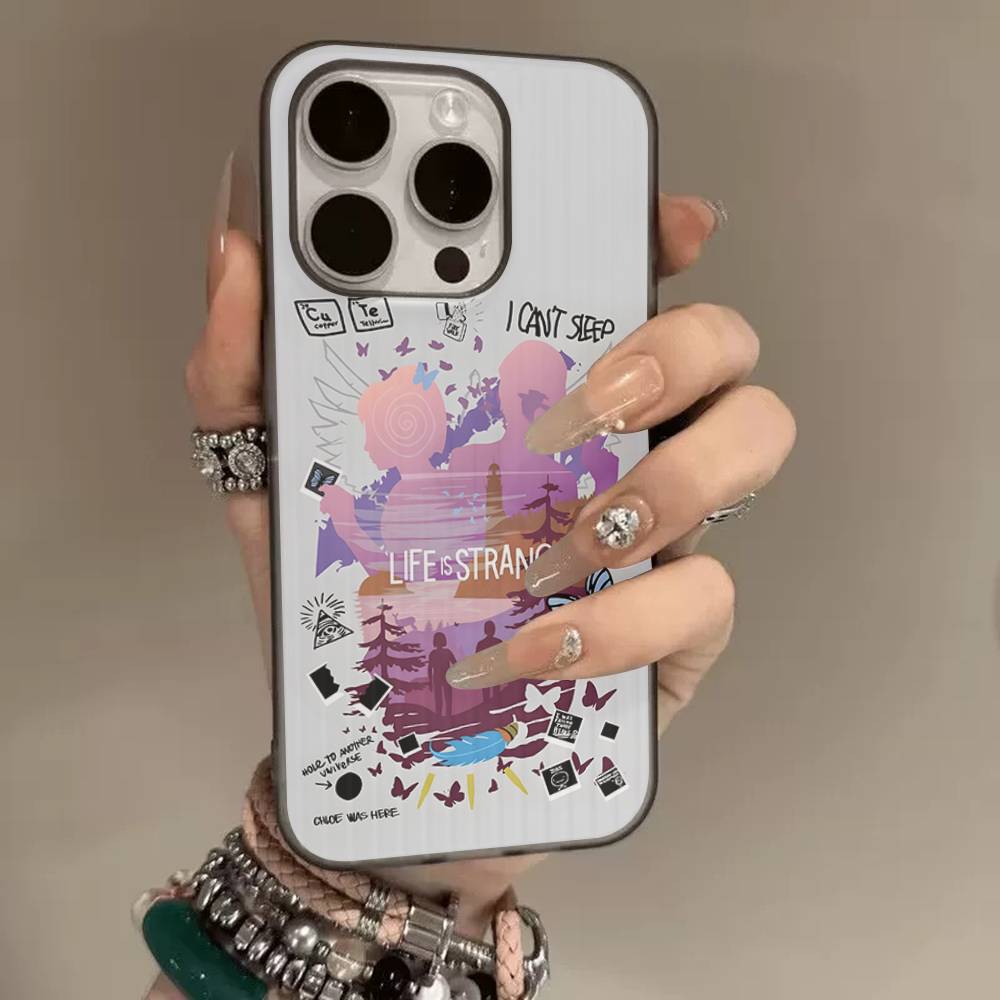 Чехол для телефона видеоигры Life Is Strange Before The Storm для IPhone 17 16 15 14 13 12 11 Pro Max Plus Pro Полоска Мягкий чехол