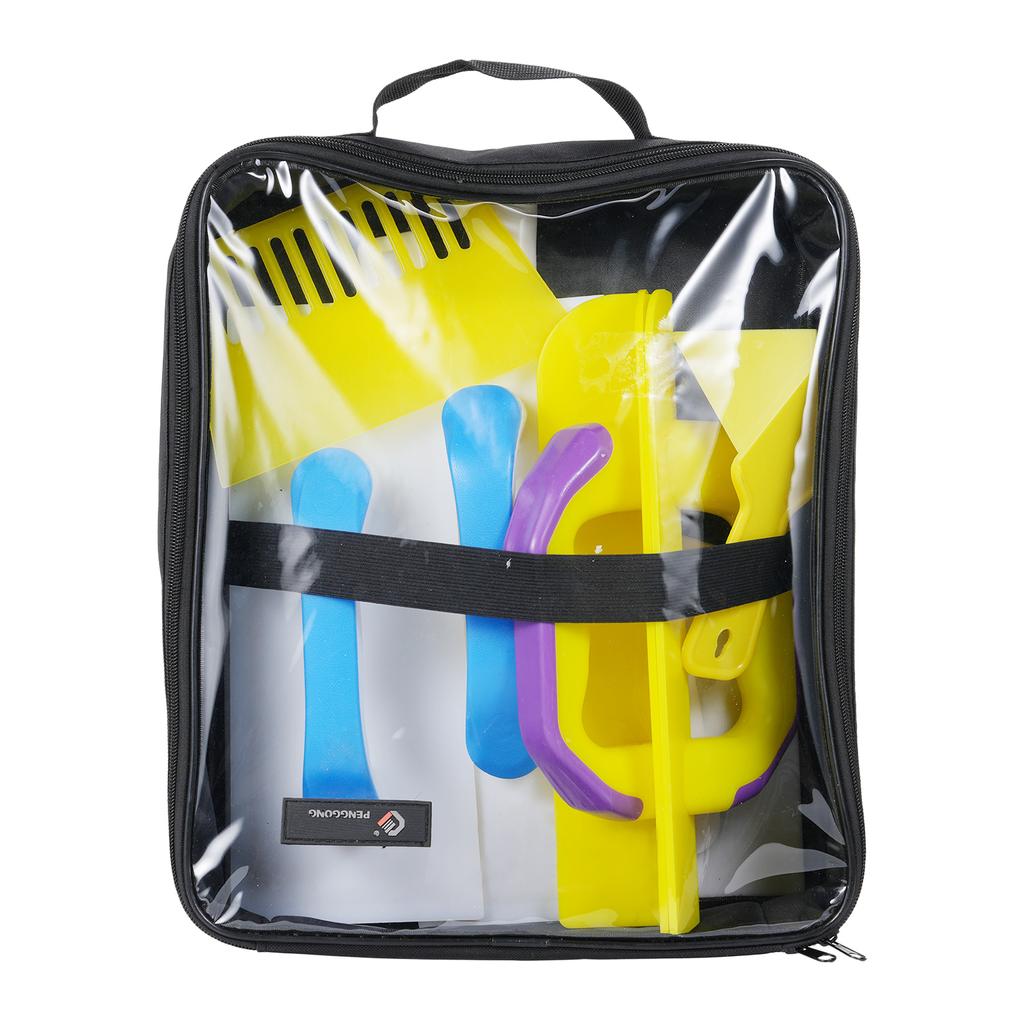 Набор инструментов для углов гипсокартона, 11 шт., шпатель для внутренних и внешних углов, пластиковый скребок для углов гипсокартона