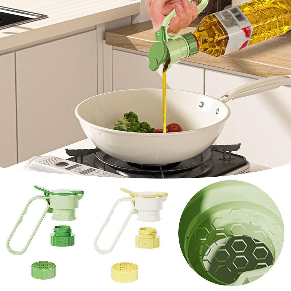 Многофункциональный дефлектор потока для бутылки масла, многоразовый фильтр, пробка для бутылки, уксус, масло