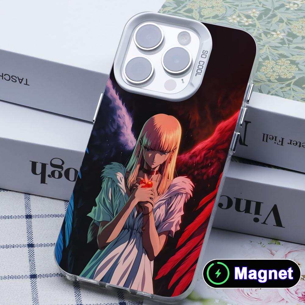 Yugioh Change of Heart Phone Case for iPhone 17 16 15 14 13 12 11 X XR XS Air Pro Max Plus Colorful Silver MagSafe Cover