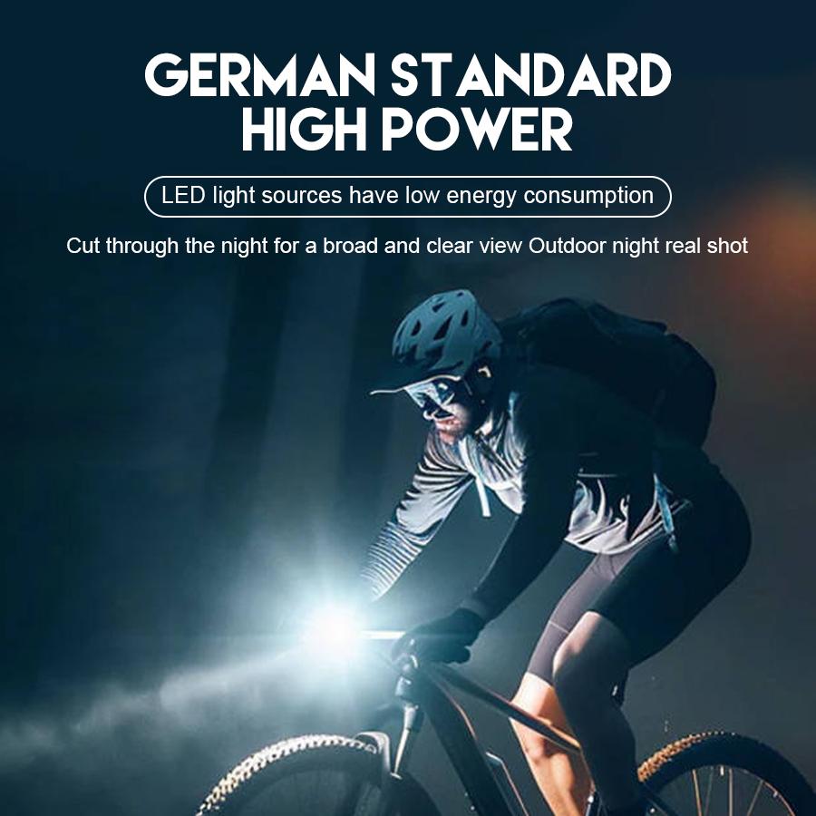 Новый светодиодный велосипедный фонарь с USB-зарядкой, передняя фара велосипеда с 5 режимами для катания, горного, шоссейного, для велолюбителей
