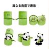 Panda Plush Toy with Bamboo Tube, Large Stuffed Animal, Panda Holding Bamboo, Birthday Gift (Small, 1 Piece)
