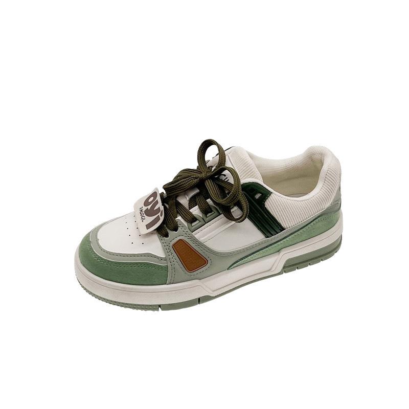 2024 Spring Board Shoes Versatile Casual Sports Shoes Colored Spring and Autumn Little White Shoes