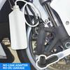 Transparent Brake Fluid Reservoir 1L Brake Bleeder Bottle with 60cm Hose & Universal Rubber Adapter Manual Brake Bleeder Device