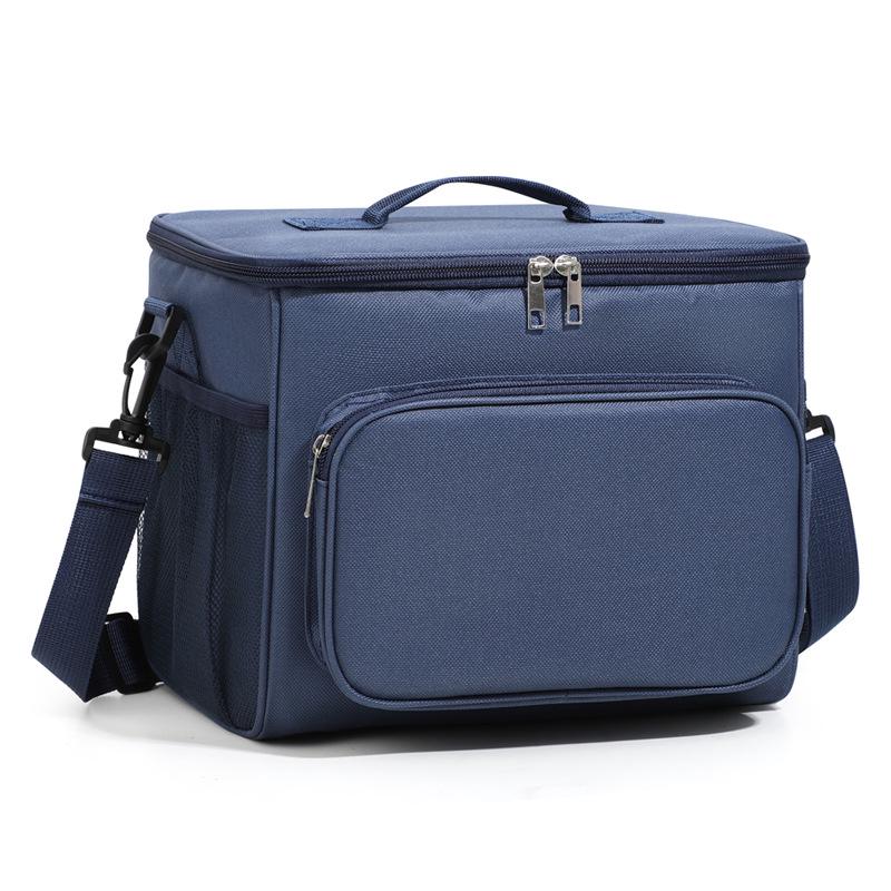 Портативная термосумка для ланча из ткани Оксфорд - Ручная и плечевая переноска, Идеально подходит для пикников и использования на открытом воздухе