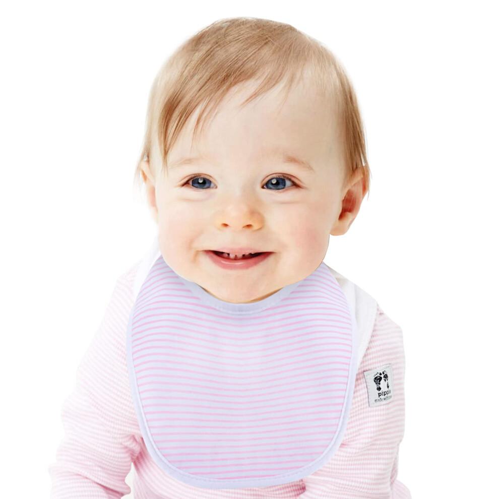 Hakochia Waterproof Baby Bibs 100% Cotton Super Soft Absorbent 4-Layer Unisex Dribble Bandana Bibs With Adjustable Snaps for Boys Girls Infants