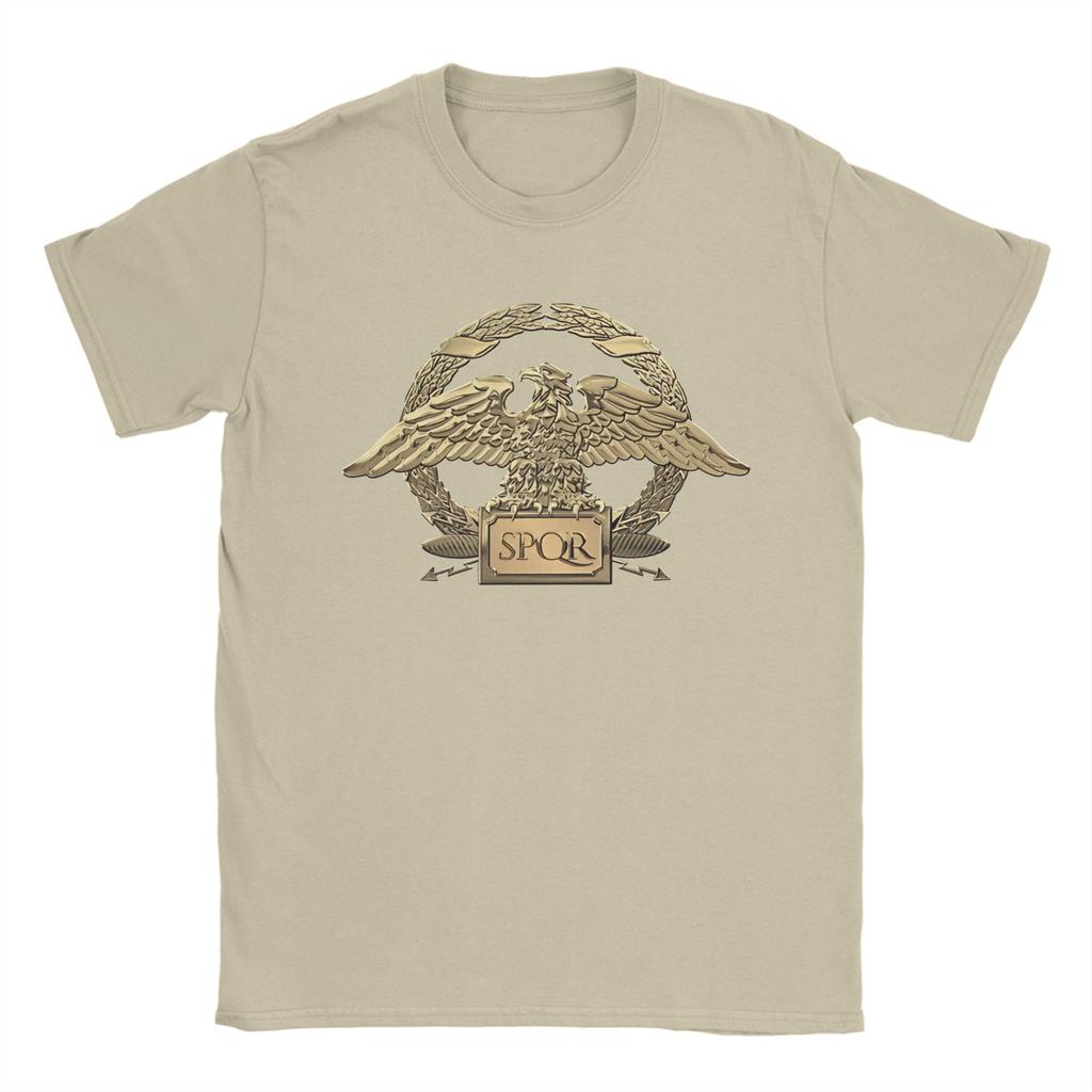 RoUnisex Empire Gold RoUnisex Imperial Eagle T Shirt Summer Pure Cotton TShirts For Unisex Harajuku Casual Tshirt Short Sleeve Clothes
