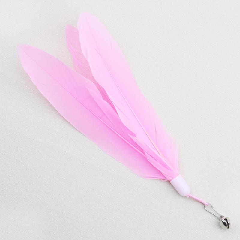 Игрушечные игрушки: Прочная присоска с длинным стержнем, пером и проволокой, устойчивой к укусам, для самостоятельного развлечения