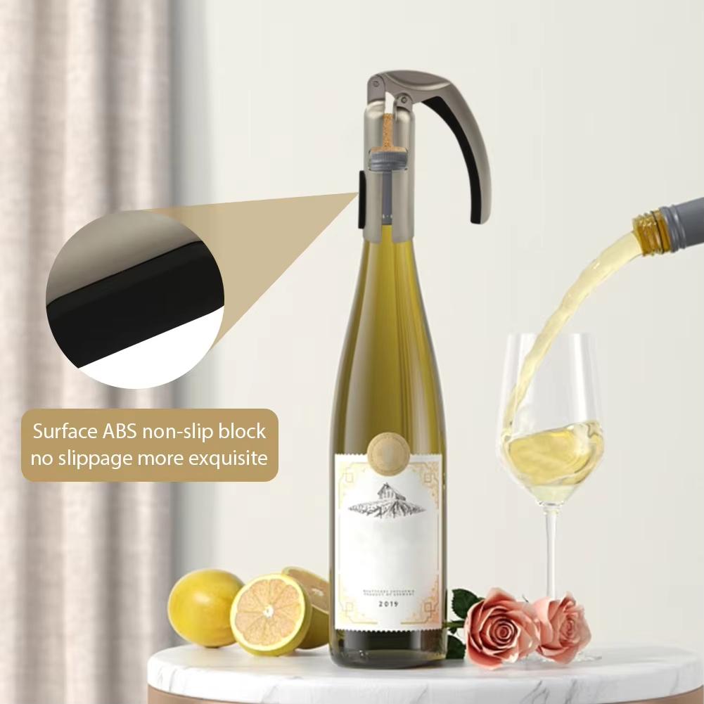 Professional Champagne Corkscrew New Wine Bottle Opener Sparkling Wine Cork Puller Home Bar Champagne Corkscrew Kitchen Gadgets