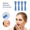 50Pcs/Box Blackhead Remover Disposable Acne Needle Professional Skin Care Blackhead Remover Tool Blemish Extractor Pimple Pins