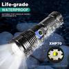 New XHP70 LED Flashlight XHP50 LED Flashlights USB Rechargeable Flashlight Zoomable Torch Waterproof Torch Camping Flashlight