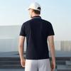 Fila Базовый вязаный пуловер с коротким рукавом-поло для мужчин, топ F11M628110F-DB