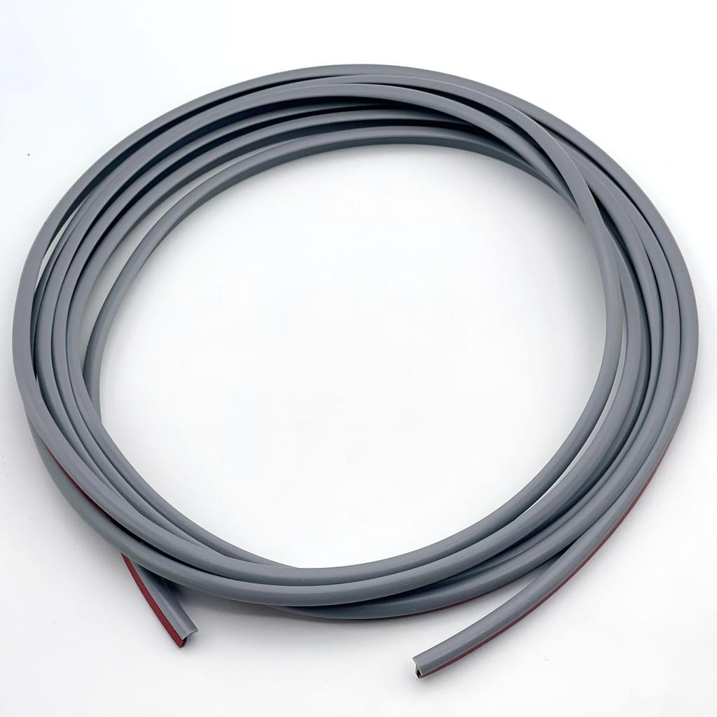 LEXOR Aero Mall Универсальная резиновая уплотнительная полоса Молдинг Тип T Передний Задний Боковой бампер