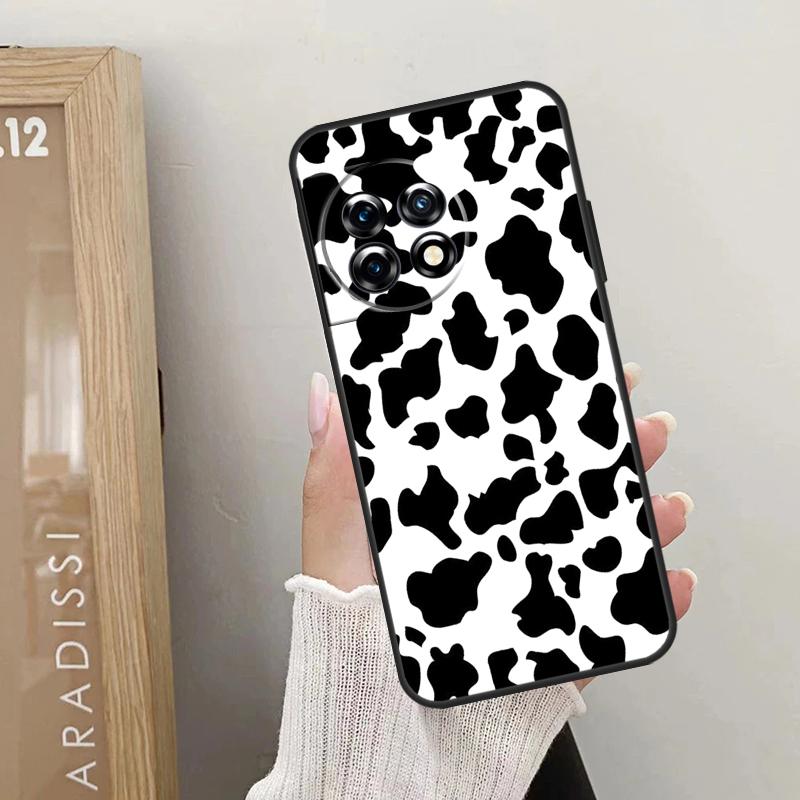 Белый Черный Чехол с Принтом Коровы Для OnePlus Nord CE 5 2 3 4 Lite N20 N30 OnePlus 15 13 12 10 R 13T 10T 11 9 10 Pro Чехол