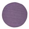 Living Room Rug In Reversible Cotton Rope Effect Lilac Diam.120