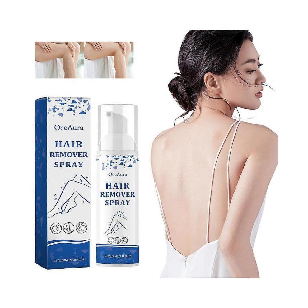 OceAura Mousse Hair Removal Spray Painless Bubble Depilatory Foam Mousse