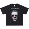 Футболка Rammstein, Мягкая ткань, Повседневная