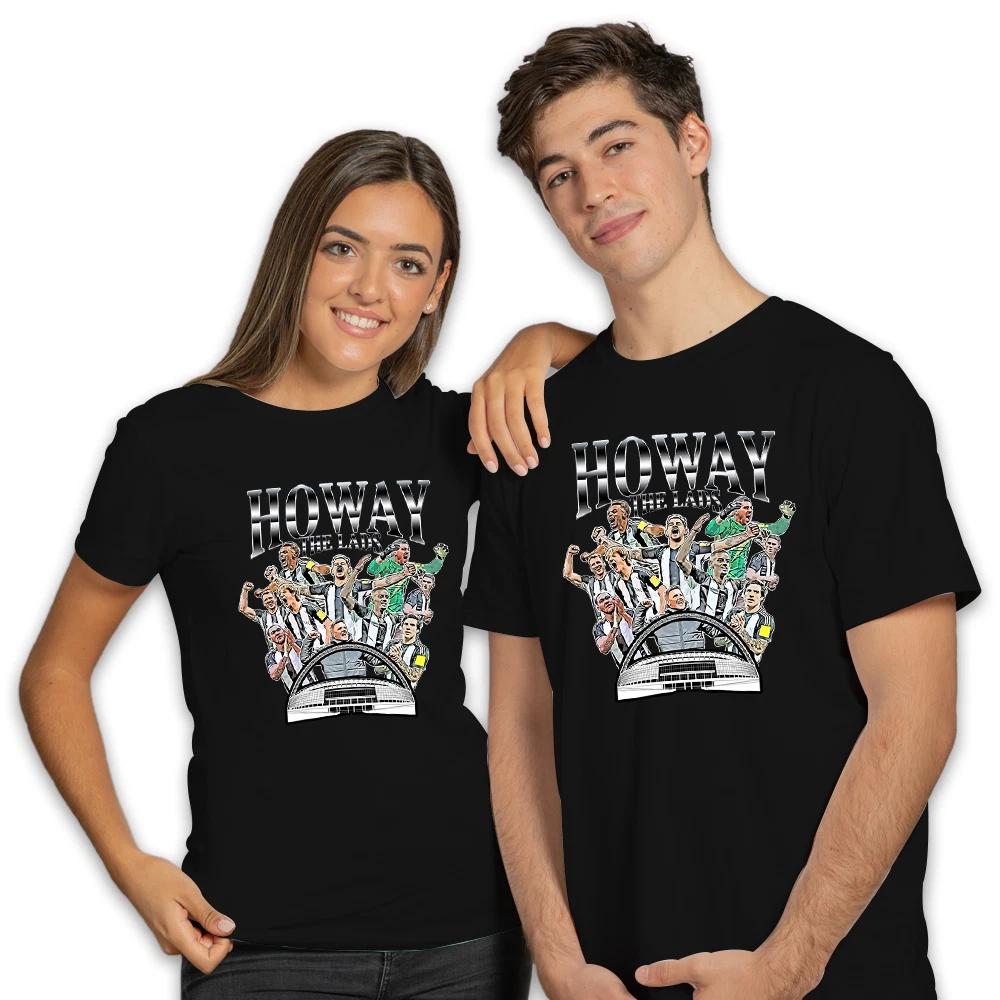 Newcastle Howay' The Lads Wembley Adult Black T-Shirt League Cup Final 2025
