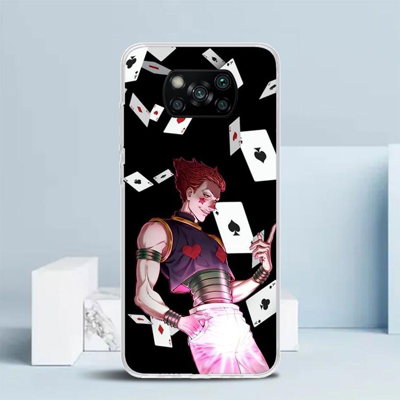 Чехол для телефона HunterX Hisoka для Xiaomi Poco F7 Ultra X5 X6 X7 Pro M7 Redmi 15C 15 13C 13 12C 12 10C 10 10A 9 9C 9A 9T Poco X