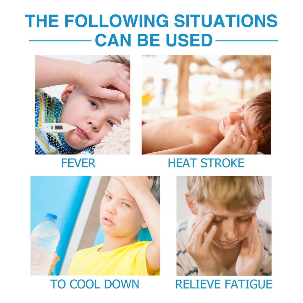 Успокаивающий гель Wiieey Детский пластырь от жара Для ухода за телом и охлаждающего комфорта