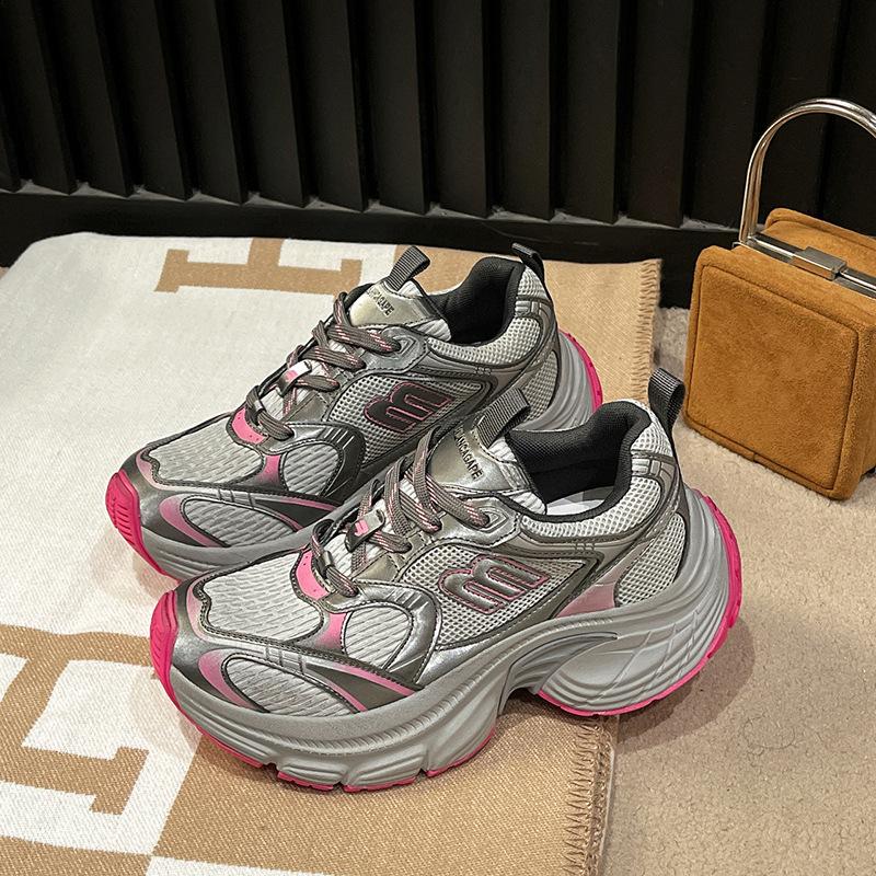 Paris dad shoes женские весна-лето 2025 новые 10XL цвета универсальные толстые подошвы подчеркивают легкость спорта и отдыха