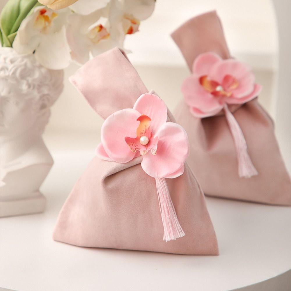 Temperament Chinese Style Handbag Velvet Wedding Candy Bag Cheongsam Accessories