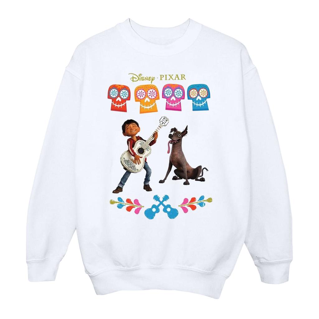 Disney Mens Coco Miguel Logo Sweatshirt
